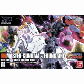 Exclusive Find Display 1/144 HGFC MASTER GUNDAM & FUUNSAIKI ?C?? ???_ ???????_ ?L?????