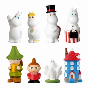 ???? Moomin Friends Soft Vinyl Doll Box Set - 4192 (Set of 8) Exclusive Series Drop