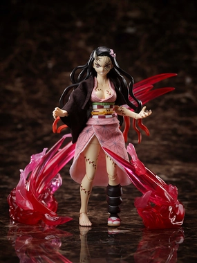 Small Sculpture Vinyl Showcase BUZZmod Nezuko Kamado (Demon Advancing Ver.) 1/12 Action Figure