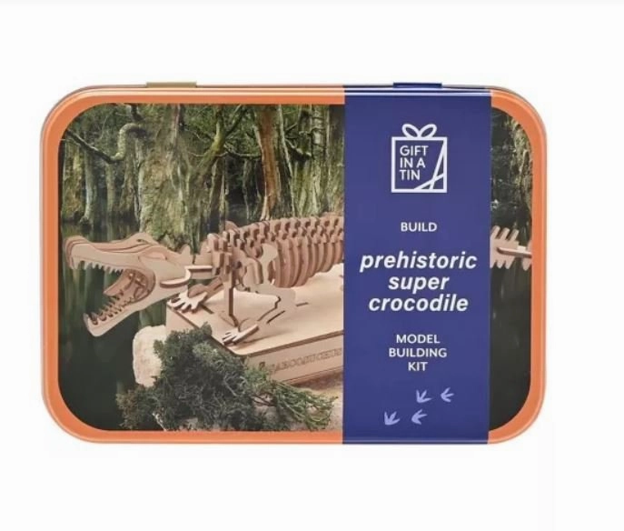 Art Design Mixture Separation Apples To Pears Gift In A Tin Prehistoric Super Crocodile