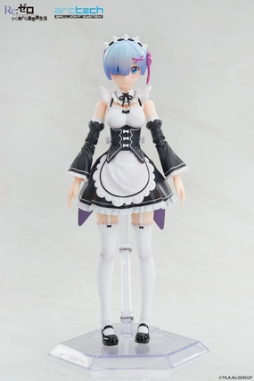 ARCTECH Posable Series Re:ZERO -Starting Life in Another World- Rem 1/8 Action Figure Pop Culture