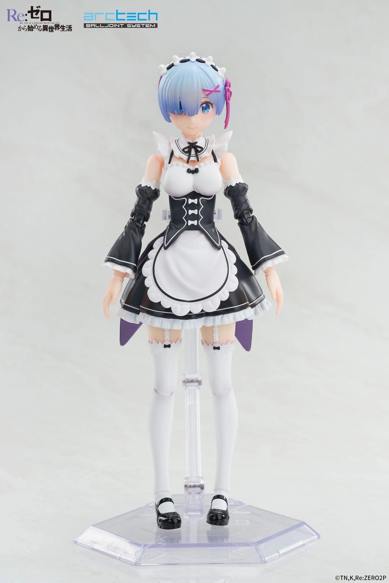 ARCTECH Posable Series Re:ZERO -Starting Life in Another World- Rem 1/8 Action Figure Pop Culture