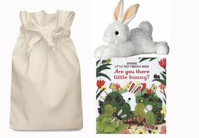 Challenge Accepted Are You There Little Bunny Story Sack with Aurora Bunny