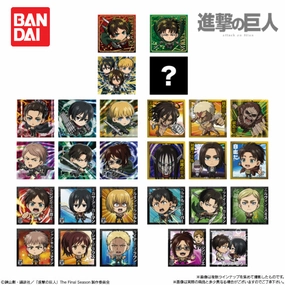 Mystery Find Series Lucky Mystery Pack ATTACK ON TITAN?DEFORMER SEAL WAFERS VOL.1 ?M???? ???? (box of 20 packs)