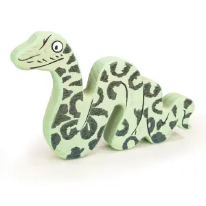 Oceanography Set Observation Skill Bajo Snake Wooden Figure