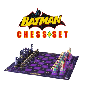 Batman PVC Chess Set ?C DC Comics Chess Game Time Travel