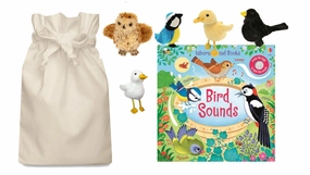 Bird Sounds Story Sack with Puppet Company Finger Puppets Report Writing