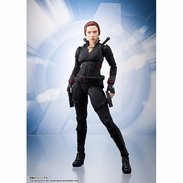 Collectible Series Set Black Widow Avengers S.H.Figuarts Endgame Bandai Action Figure