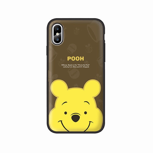Disney Winnie The Pooh Smile Bumper Card Mirror iPhone Case Mini License