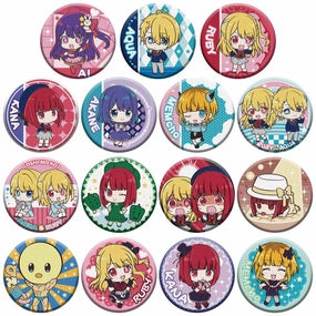 Exclusive Series Release Surprise Pack Opening CAN BADGE COLLECTION OSHINOKO W/O GUM  (box of 14) ?????? ???? Bandai