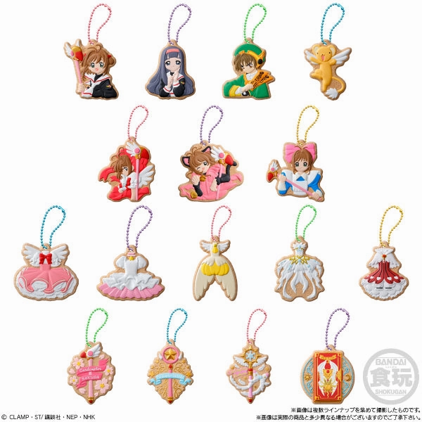 Collectible Pack Display CARD CAPTOR SAKURA COOKIE CHARMCOT W/O GUM (box of 14) ???? ?i?? ??? ???