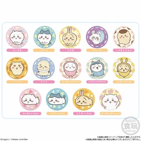 Collector's Pack Reveal Toy Drop Display Chikawa embroidery tin badge Biscuit (box of 12 packs)???????? ?? ???????? Chiikawa Something Small and Cute ????