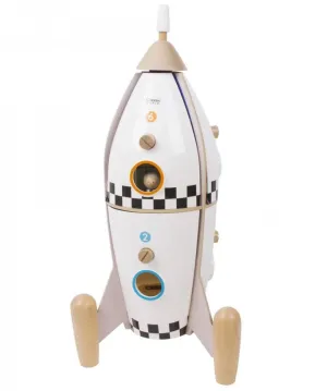 Classic World Large Wooden Rocket (Direct Shipping UK Only) Fantasy World