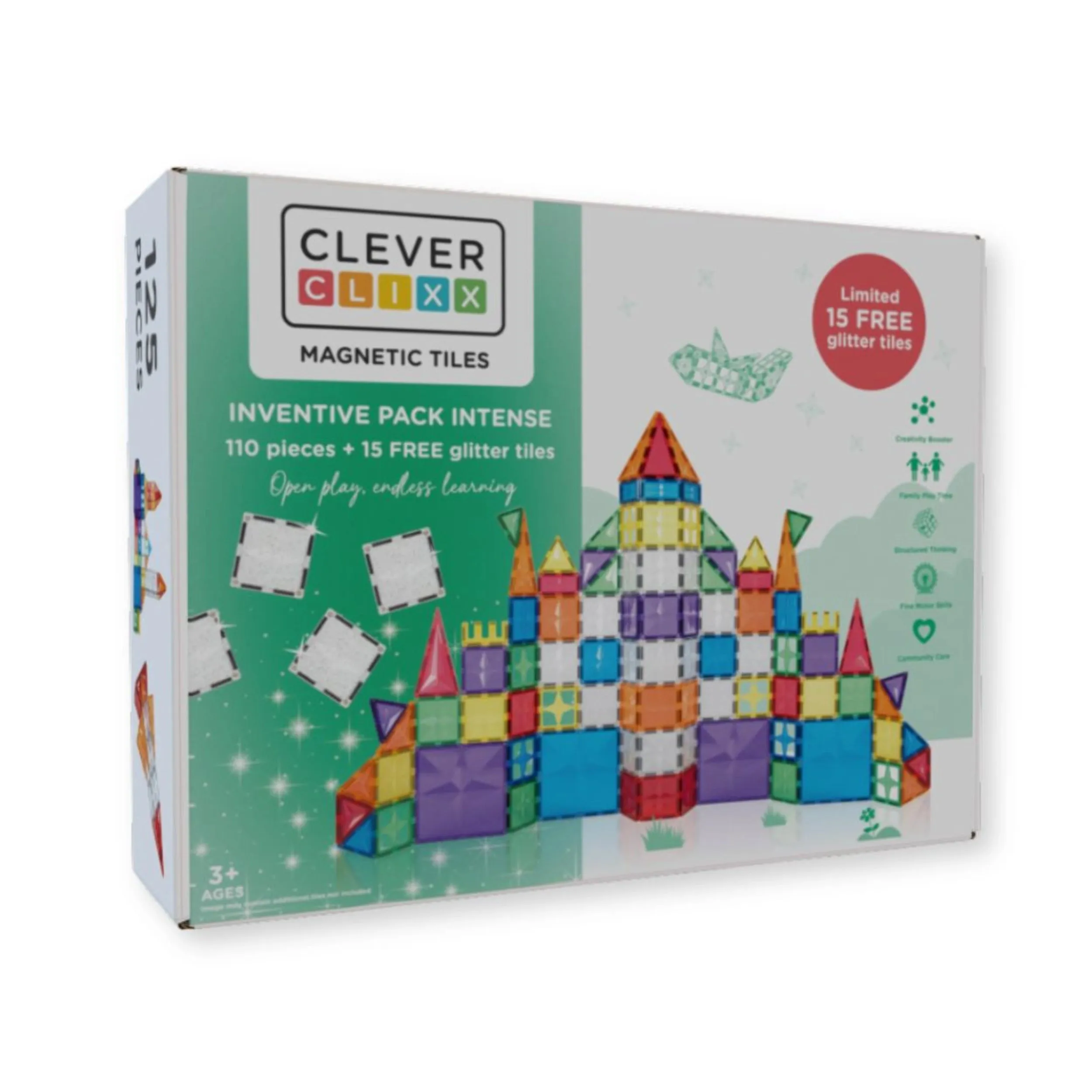 Bliss Experience CleverClixx Inventive Pack Intense 110 pieces + 15 FREE TILES (Direct Shipping UK Only)