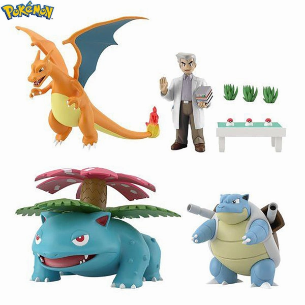 POKEMON SCALE WORLD KANTO REGION PROFESSOR OAK SET (2024 Nov resales ver.) ???????` ???? ?P???^ ???? Toy Drop Series Mystery Drop Opening