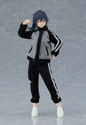 figma Female Body (Makoto) with Tracksuit   Tracksuit Skirt Outfit Cyborg Design