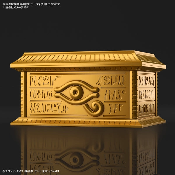 GOLD SARCOPHAGUS for ULTIMAGEAR MILLENNIUM PUZZLE Surprise Drop Display Premium Collectible Item
