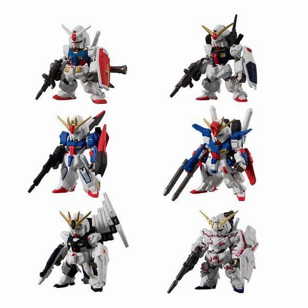 FW GUNDAM CONVERGE 10TH ANNIVERSARY UNIVERSAL CENTURY SET W/O GUM (Set of 6) Random Pack Opening Exclusive Series Drop