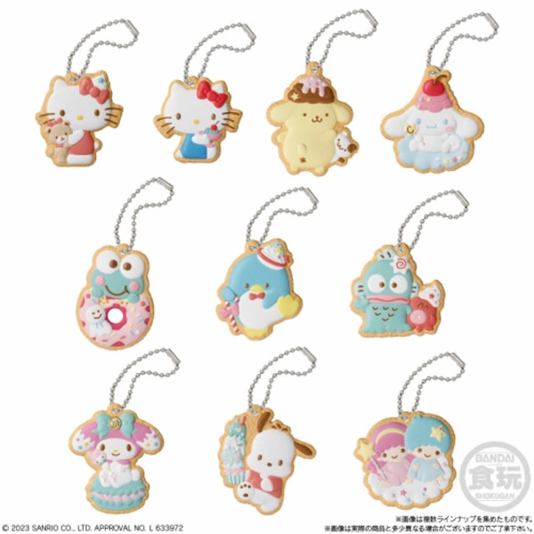 Collector's Series Opening SANRIO CHARACTERS COOKIE CHARMCOT W/O GUM (box of 14)