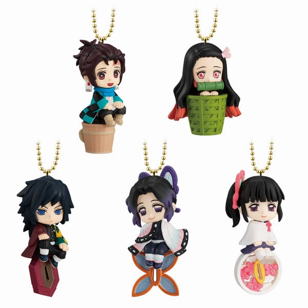 "Demon Slayer: Kimetsu no Yaiba" Twinkle Dolly Series 2 (Set of 5) Gacha Style Toy Random Drop Series