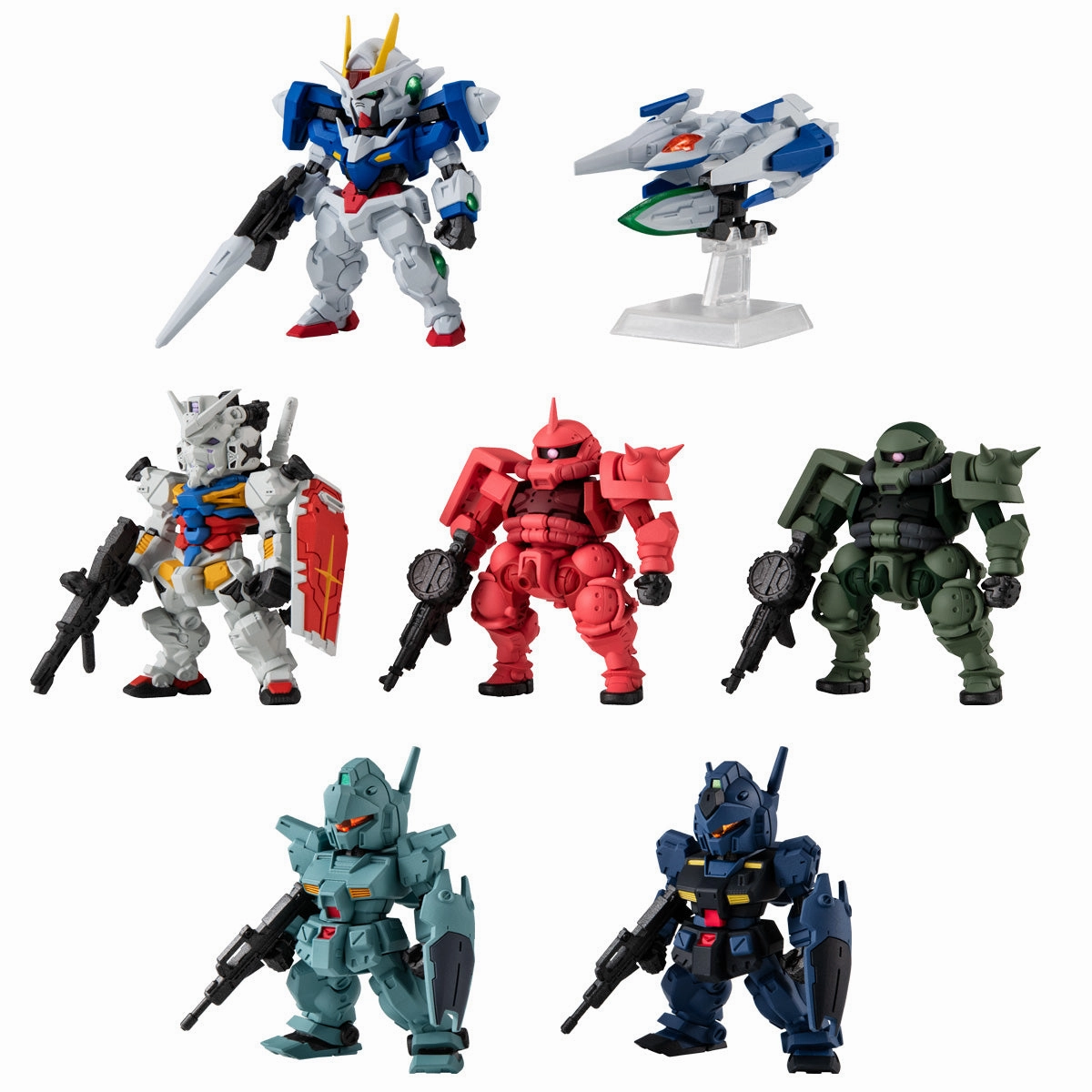 Random Edition Opening Limited Toy Release FW GUNDAM CONVERGE ?28 W/O GUM  (Set of 7) ?C?? ???_