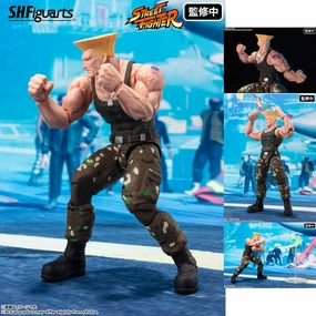 S.H.Figuarts GUILE ???^???? ???? ?w?? ?P?? ??????L Street Fighter SHF Collectible Drop Series