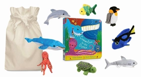 Experiment Box Recycled Material Commotion in the Ocean Puppet Company Story Sack