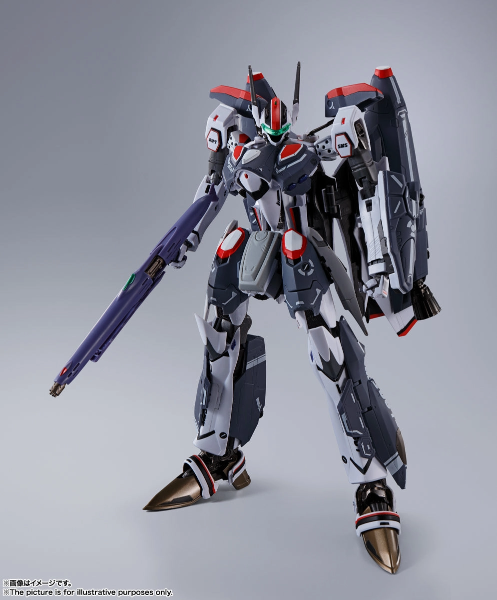 DX Chogokin VF-25F Super Messiah Valkyrie (Alto Saotome Custom) Revival Ver. Pearlescent Shine Superhero Decor