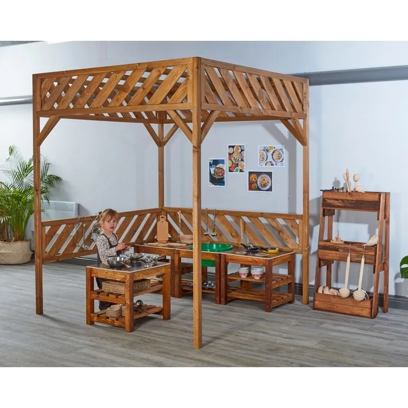 Cosy Open Ended Stripey Cubbie 34115 (Direct Shipping Item) Story Progress Cooking Set