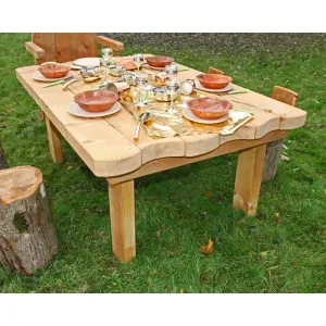 Style Imitation Dark Energy Cosy Rustic Kitchen Work Table (Direct Shipping Item)