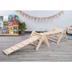 Cosy Pikler Style Clambering Folding Triangles 34228 (Direct Shipping Item) Robot Design