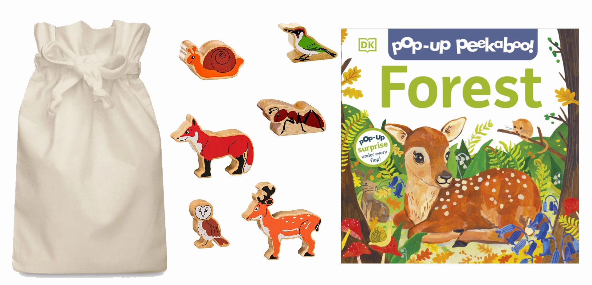 Customer Satisfaction Perspective Develop Forest Pop Up Story Sack with Lanka Kade