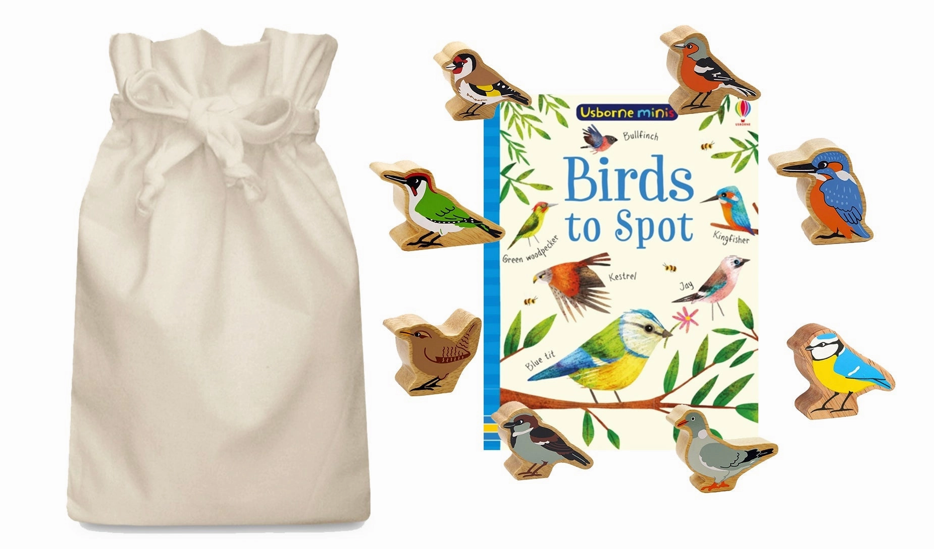 Gymnastics Birds to Spot Story Sack with Lanka Kade Birds