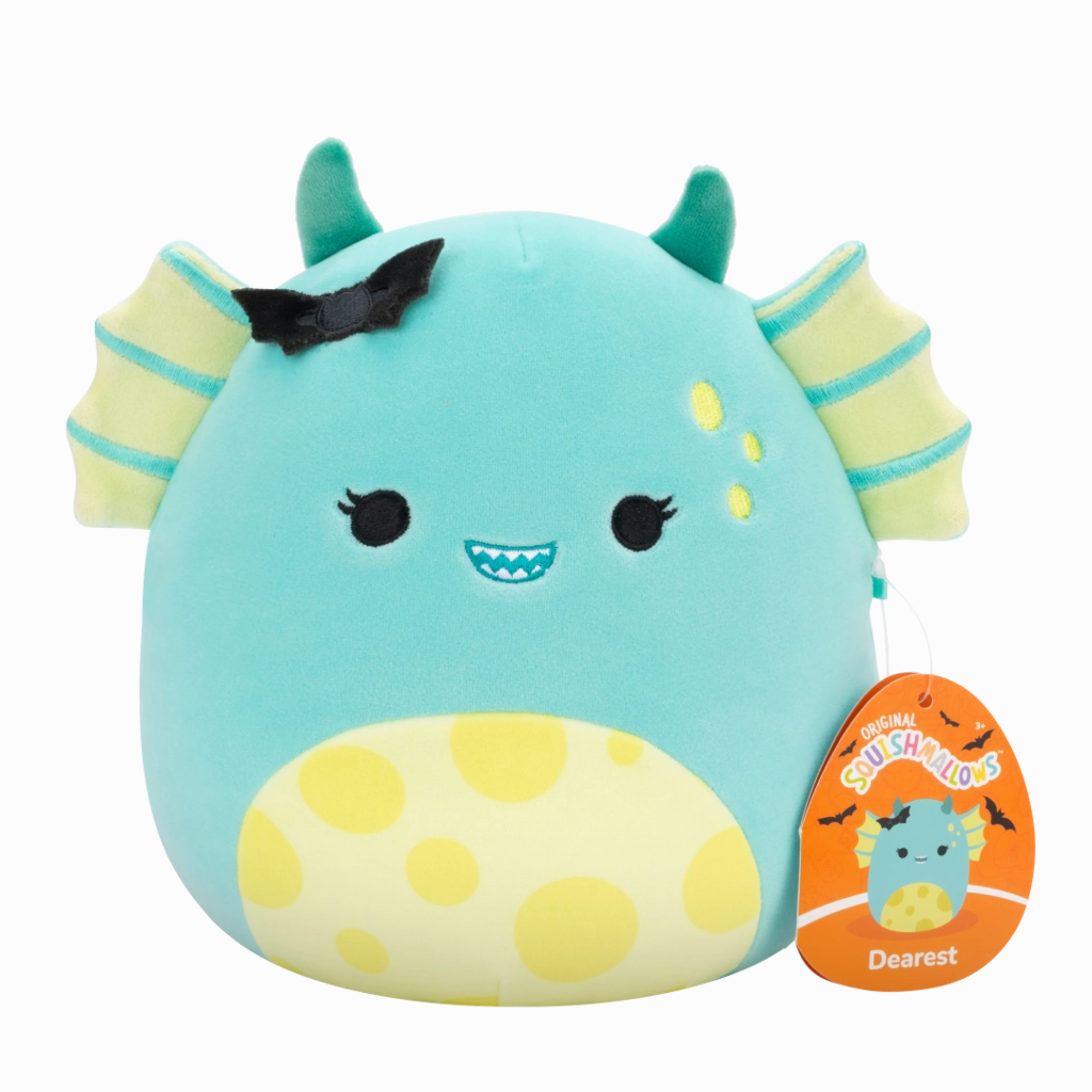 Squishmallows 20cm - Halloween Dearest the Teal Swamp Monster Collaborative Work Test Pass