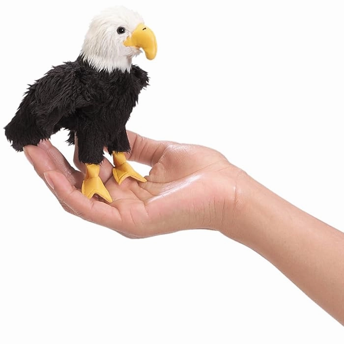 Harmony Restore Folkmanis Mini Eagle Finger Puppet