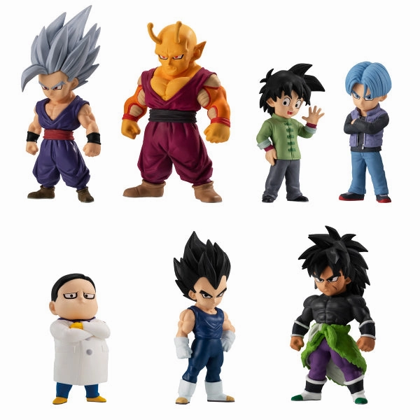DB ADVERGE 16 SET W/O GUM (set of 7) Dragon Ball ???? Collectible Pack Display Mystery Series Series