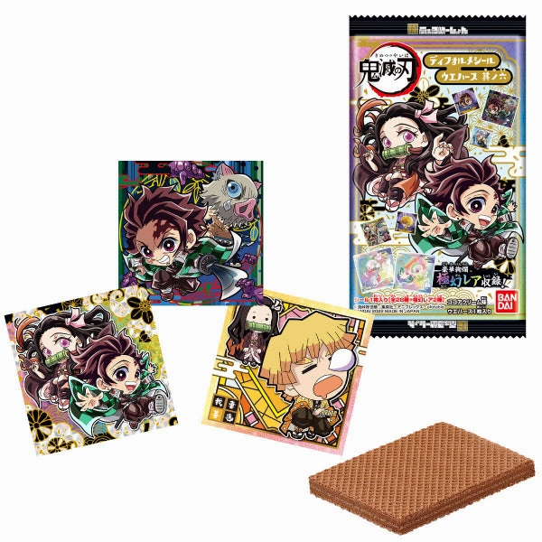 Exclusive Find Series DEMON SLAYER: KIMETSU NO YAIBA?????? DEFORMER SEAL WAFERS VOL.6 (box of 20 packs)