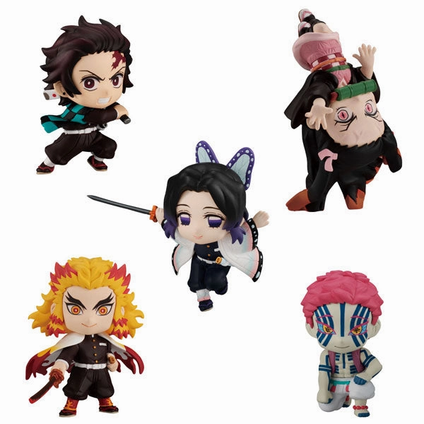 Demon Slayer: Kimetsu no Yaiba ADVERGE MOTION 2 (Set of 5) Collector's Drop Display Mystery Find Display