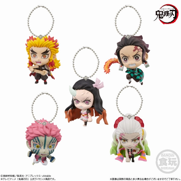 Hidden Drop Series DEMON SLAYER: KIMETSU NO YAIBA MASCOT 5 W/O GUM ????? (set of 5)
