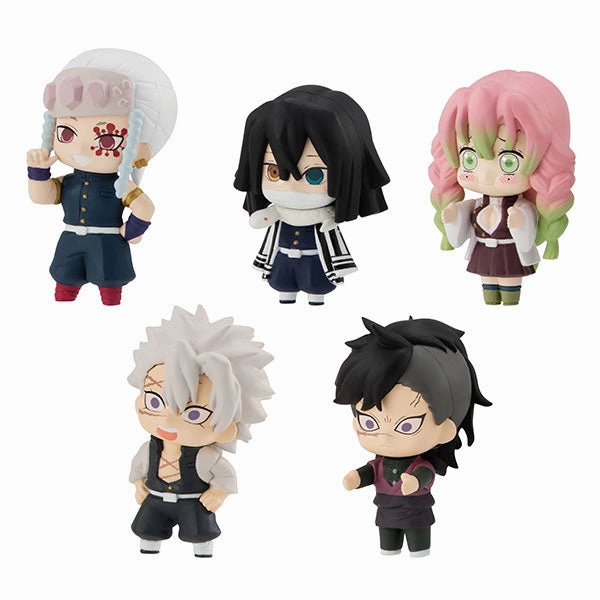 Demon Slayer mini figures 3 (Set of 5) Collectible Find Showcase Collector's Pack Reveal