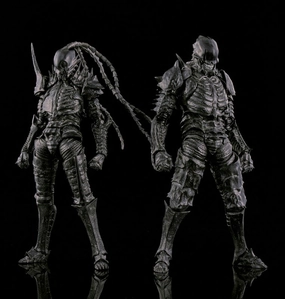 Abara Black Gauna Kudo Denji & Nayuta 1/12 Action Figure Miniature Sculpture