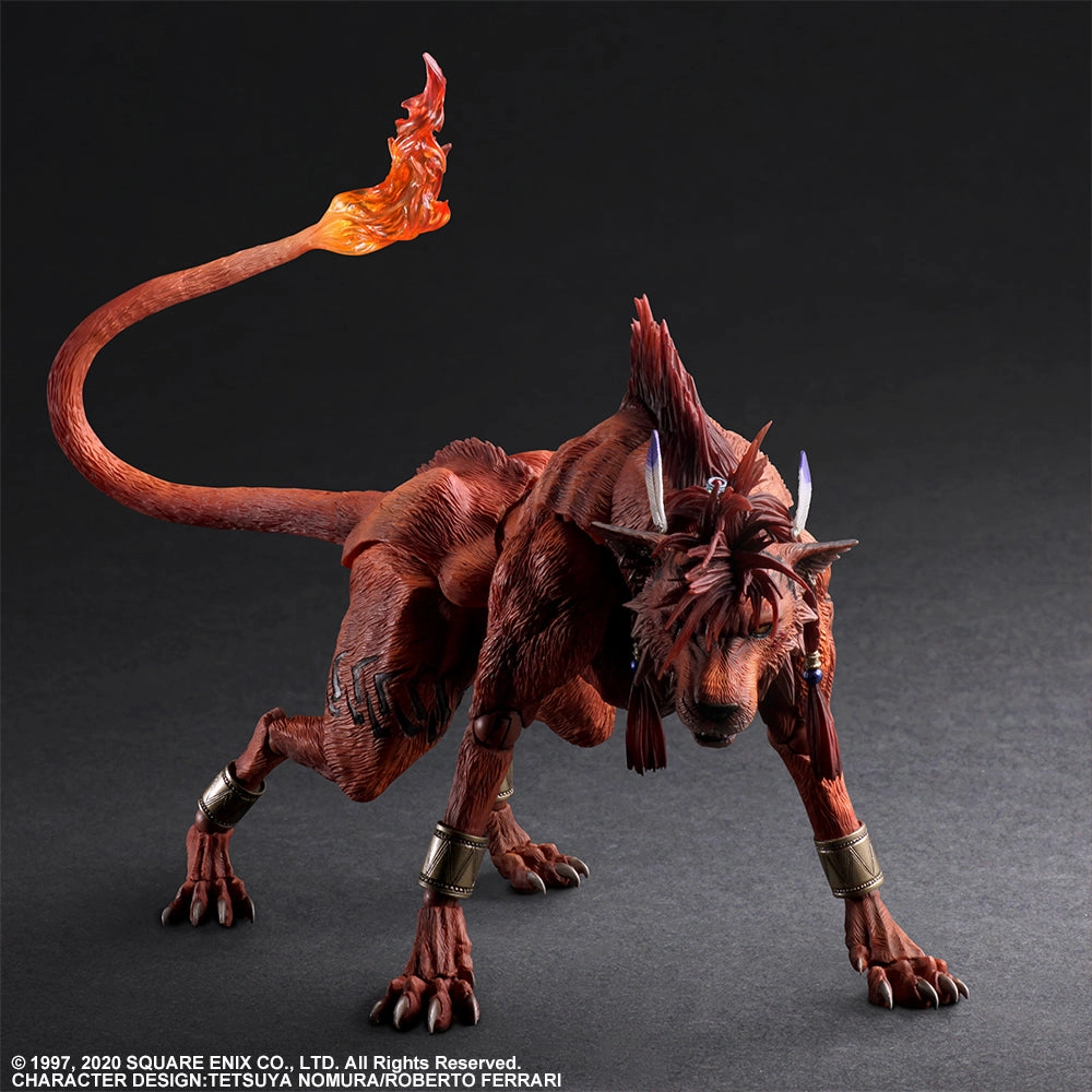 Play Arts Kai Red XIII Amateur Hobby Miniature Toy