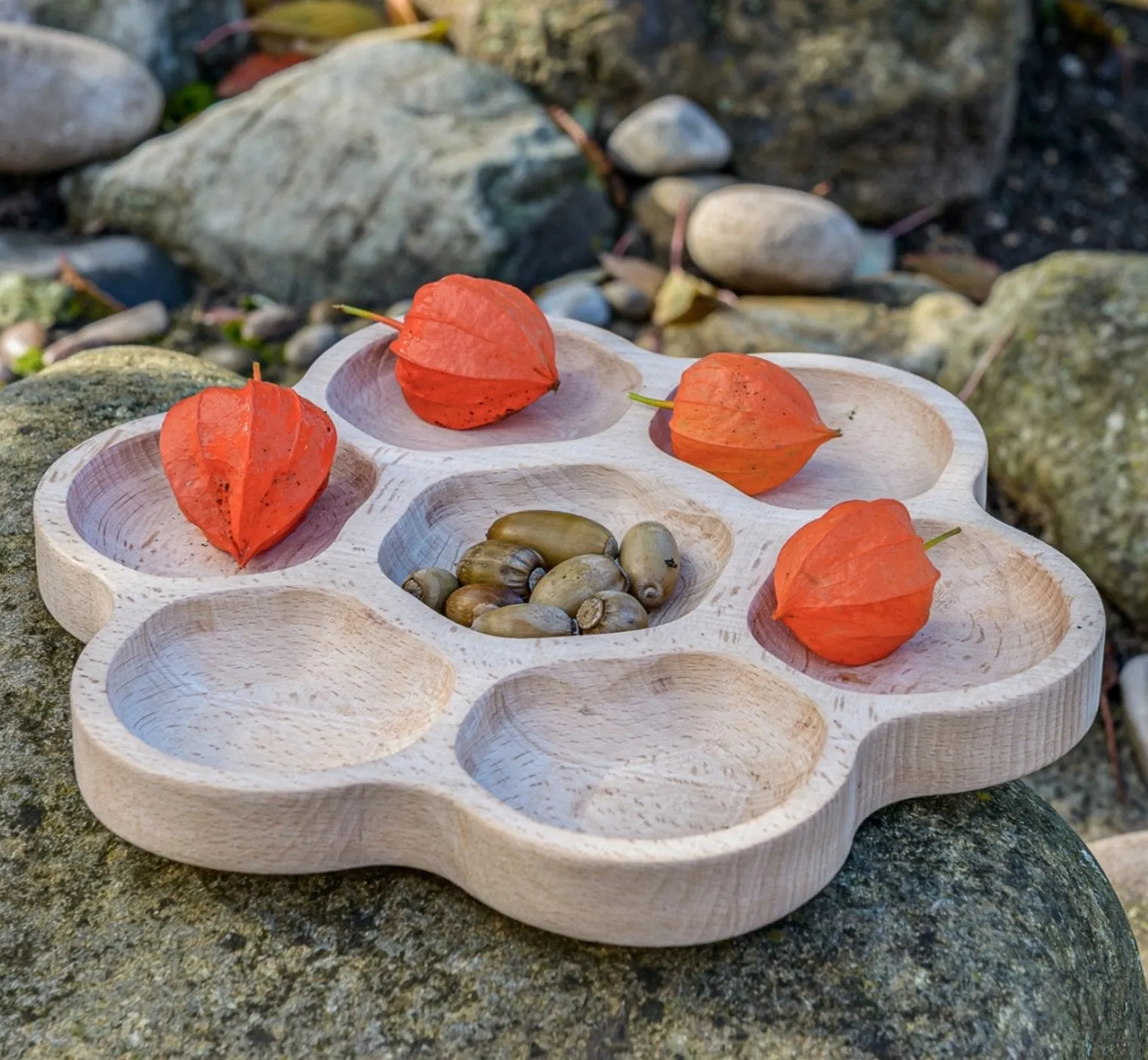 Yellow Door Natural Flower Tray YD1162 Geometry Set