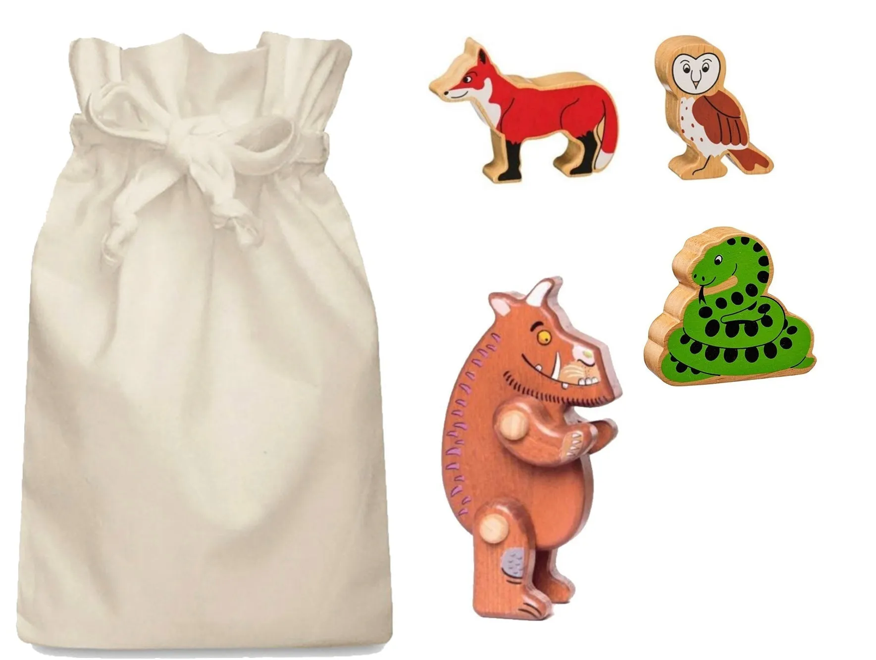 Mini Bajo Gruffalo with Lanka Kade Animals (NO BOOK) Permission Give Crafting System