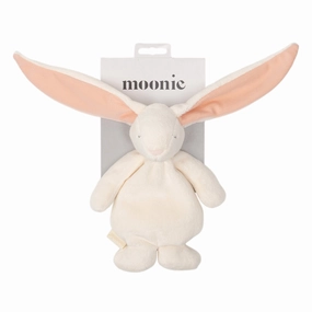 Access Grant Moonie Sensory Comforter Powder Cream ?C Cream Bunny with Pink Ears