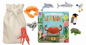 National Trust Seaside Story Sack with Puppet Company Sports Stadium Word Game