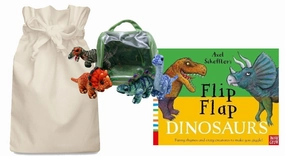 Explorer Pack Bone Structure Dinosaurs Story Sack with Puppet Company Hideaway House