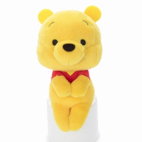 Disney Winnie The Pooh Characters Chokkori Pooh Sitting Plush Doll Tackle Artist Little Tool