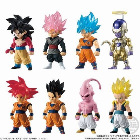 Exclusive Find Unboxing Collector's Series Series Dragon Ball Super Adverge SP02 Goku Freeza Goku Buu Gotenks Mini Figures