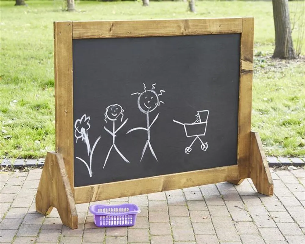 Cosy Freestander Double Sided Blackboard 32853 (Direct Shipping Item) Police Investigation Molecular Bond